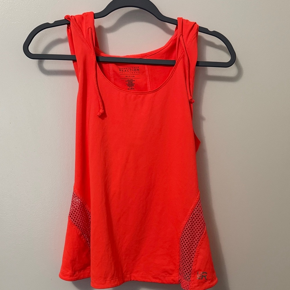 Kenneth Cole Vibrant Orange Tank Top